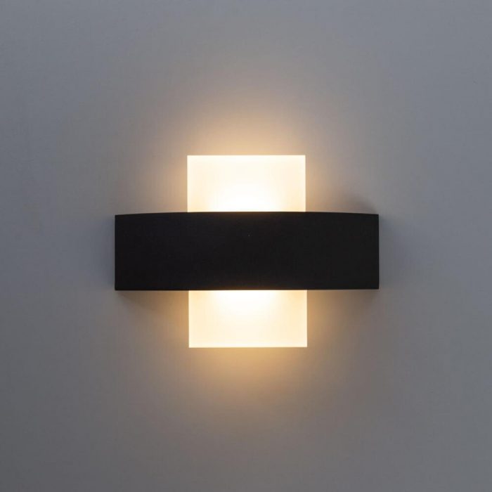 Уличный настенный светодиодный светильник Arte Lamp Croce A1444AP-1BK — изображение 3