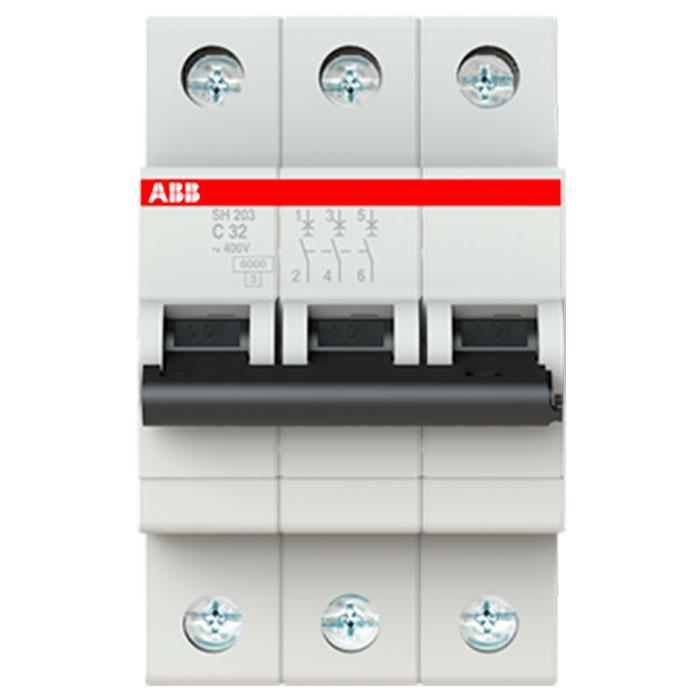Автоматический выключатель 3-полюсной SH203 C 32 2CDS213001R0324