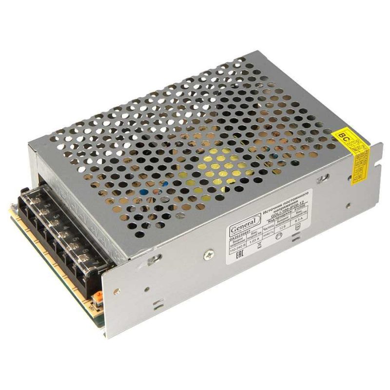Драйвер светодиодный General GDLI-100-IP20-24