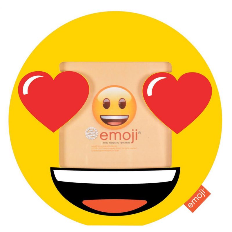 Фоторамка Innova PI09827 Ф/рамка 10*10cm Emoji smiley heart eyes , пластик (6/768) Б0037349