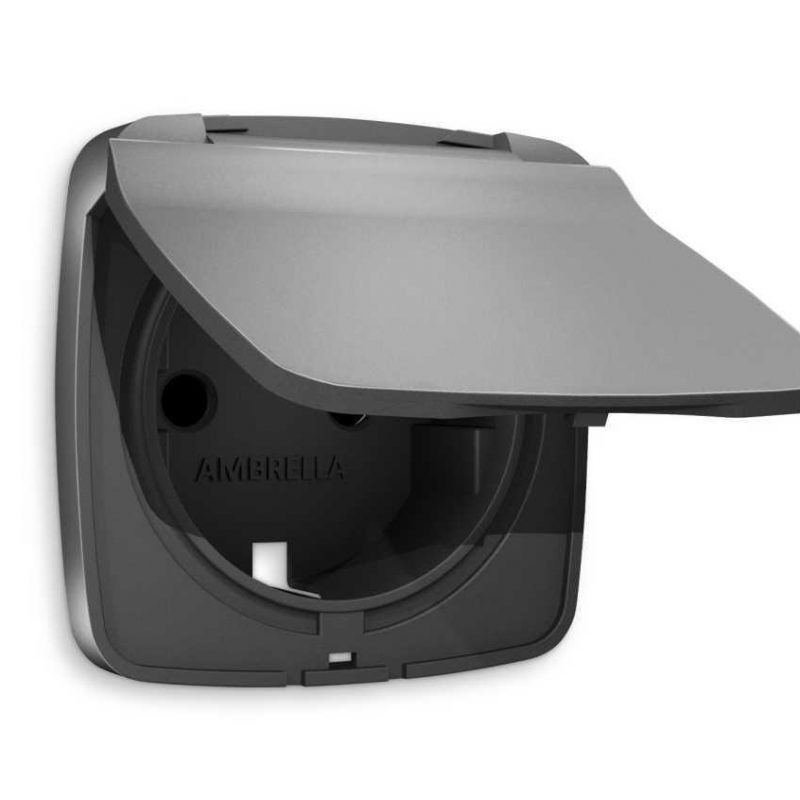Лицевая панель  розетки AMBRELLA VOLT OP6580