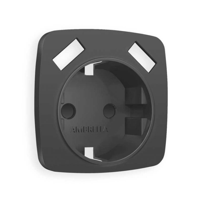 Лицевая панель розетки AMBRELLA VOLT OP9090