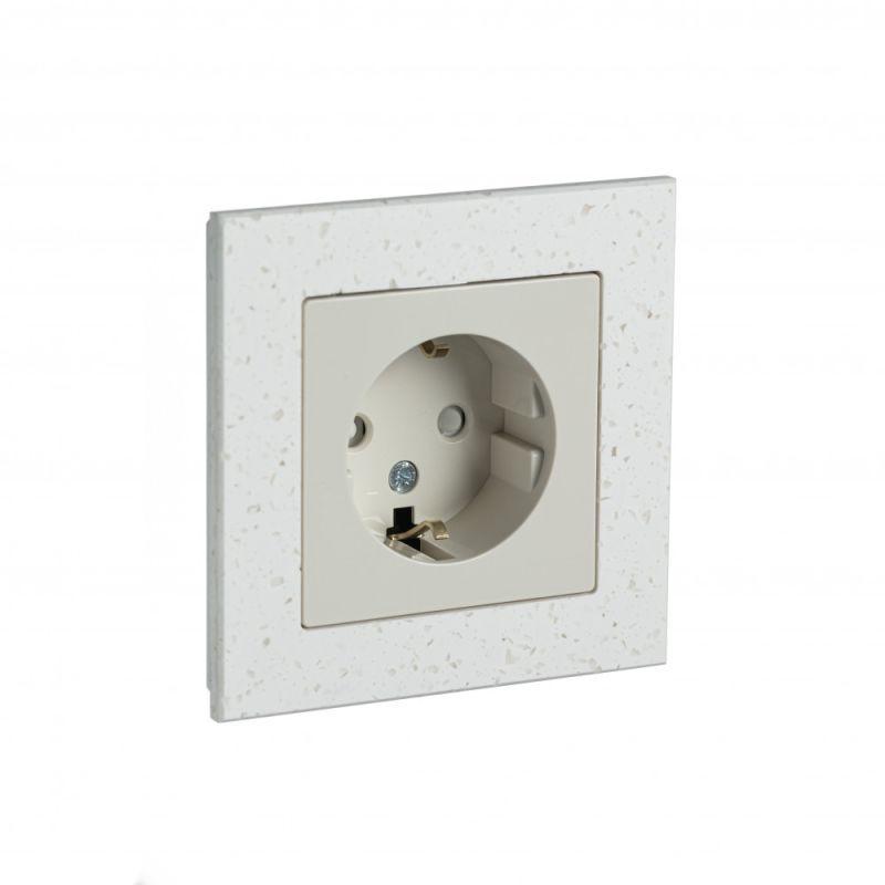 Рамка 1-постовая Systeme Electric AtlasDesign Nature крем роял ATN343101