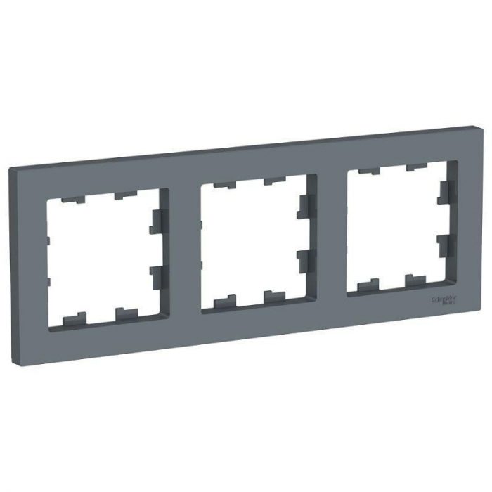 Рамка 3-постовая Systeme Electric AtlasDesign грифель ATN000703