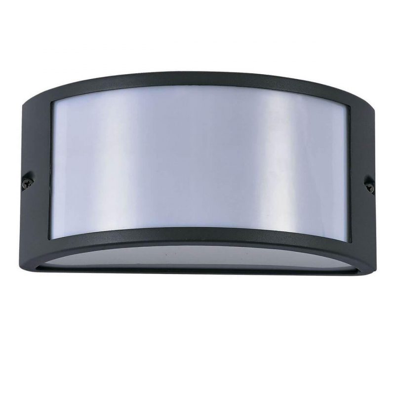 Уличный настенный светильник Ideal Lux Rex-1 AP1 Antracite 092409