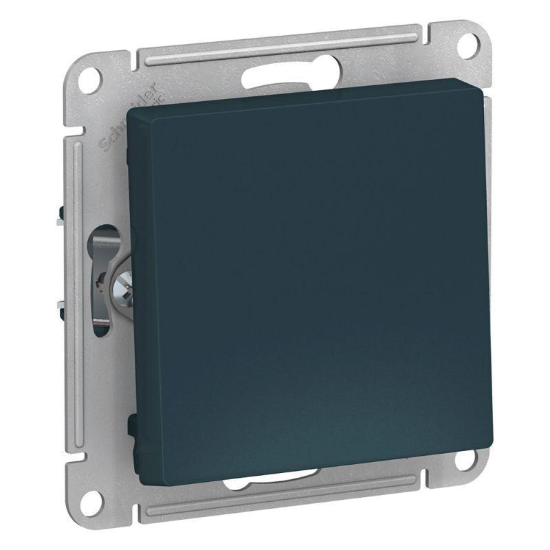Выключатель одноклавишный Systeme Electric AtlasDesign 10A 250V изумруд ATN000811