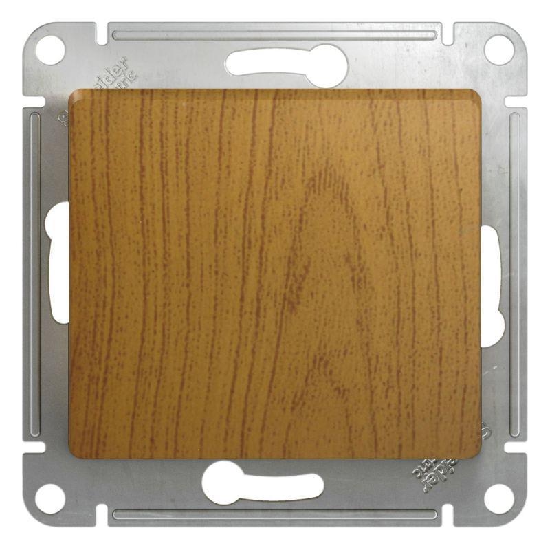 Выключатель одноклавишный Systeme Electric Glossa 10A 250V дуб GSL000511
