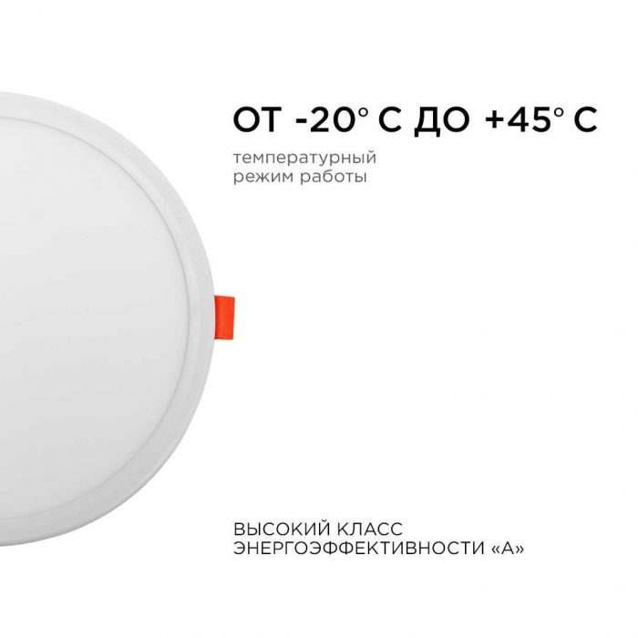 Встраиваемая светодиодная панель OGM LP-09 — изображение 5