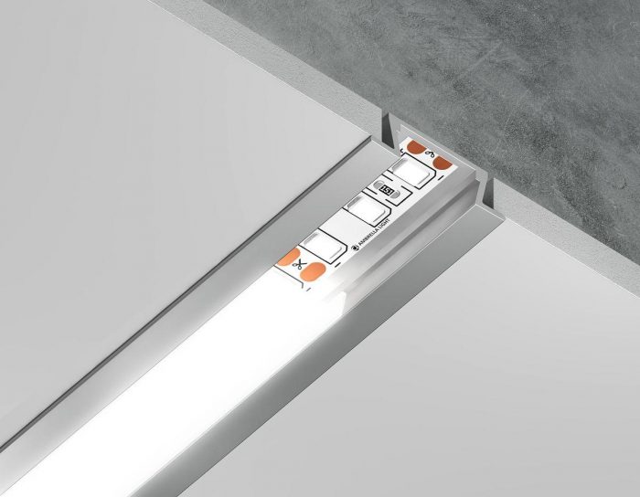 Встраиваемый профиль с рассеивателем Ambrella Illumination GP1001AL — изображение 6