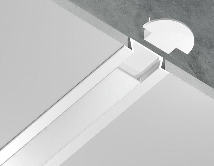 Встраиваемый профиль с рассеивателем Ambrella Illumination GP1001WH — изображение 4