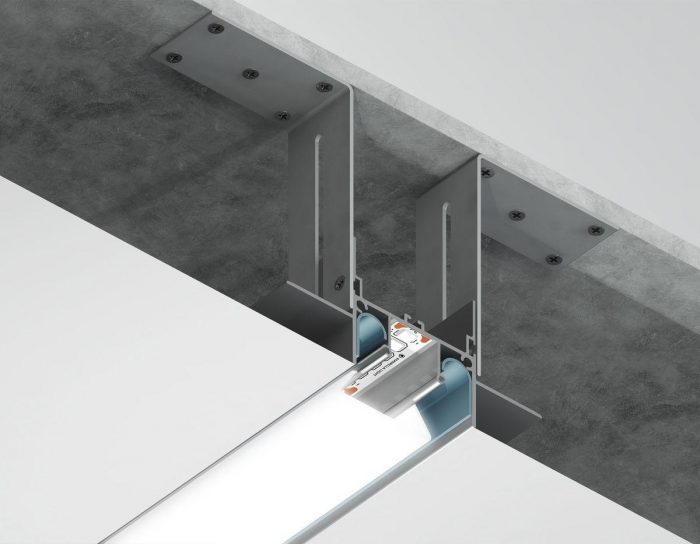 Встраиваемый профиль с рассеивателем Ambrella Illumination GP4000AL — изображение 3