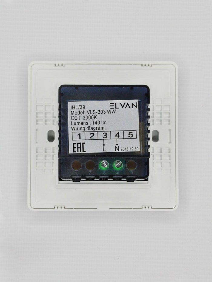 Встраиваемый светодиодный светильник Elvan VLS-303-3W-WW — изображение 2